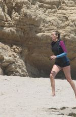 JULIA ROBERTS at a Beach in Malibu 08/18/2015