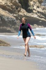 JULIA ROBERTS at a Beach in Malibu 08/18/2015