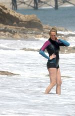 JULIA ROBERTS at a Beach in Malibu 08/18/2015