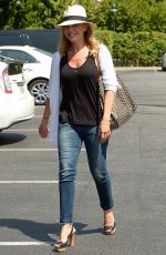 JULIE BENZ Arrives at Bristol Farms in Beverly Hills 08/20/2015