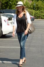 JULIE BENZ Arrives at Bristol Farms in Beverly Hills 08/20/2015