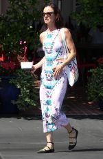 JULIETTE LEWIS Shopping at Fred Segal in West Hollywood 08/17/2015