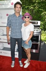 KALEY CUOCO at LG Electronics LG Fam to Table Series in Culver City