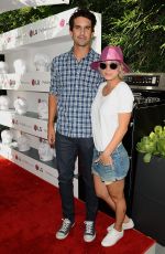 KALEY CUOCO at LG Electronics LG Fam to Table Series in Culver City