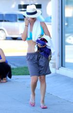 KALEY CUOCO Leaves a Yoga Class in Studio City 08/10/2015