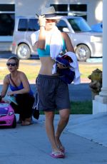 KALEY CUOCO Leaves a Yoga Class in Studio City 08/10/2015