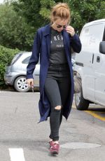 KARA TOINTON Out and About in London 07/31/2015
