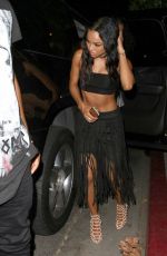 KARREUCHE TRAN at 1Oak Nightclub in West Hollywood 08/28/2015