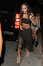 KARREUCHE TRAN at 1Oak Nightclub in West Hollywood 08/28/2015