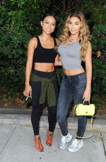 KARREUCHE TRAN at 2015 AVC Celebrity Flag Football Game