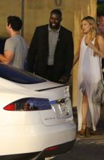 KATE HUDON Arrives at Nobu Restaurant in Los Angeles 08/05/2015