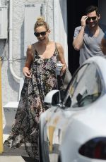 KATE HUDSON Leaves a Spa in West Hollywood 08/22/2015