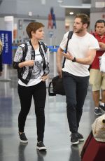 KATE MARA Arrives at JFK Airport in New York