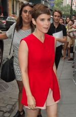 KATE MARA Heading to Apple Store in New York 08/03/2015