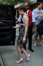 KATE MARA Leaves Her Hotel in New York 08/04/2015