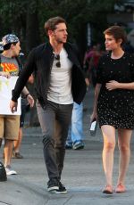 KATE MARA Out and About in New York 08/02/2015