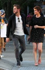 KATE MARA Out and About in New York 08/02/2015