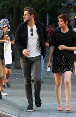 KATE MARA Out and About in New York 08/02/2015