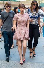 KATE MARA Out and About in New York 08/04/2015