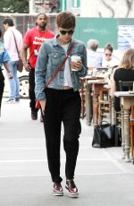 KATE MARA Out and About in New York 08/06/2015