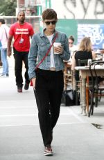 KATE MARA Out and About in New York 08/06/2015