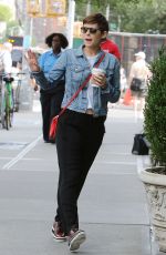 KATE MARA Out and About in New York 08/06/2015