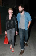 KATHERINE HEIGL Arrives at Hotel Cafe in Los Angeles 08/24/2015