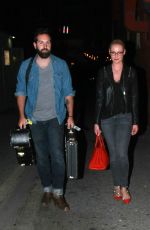 KATHERINE HEIGL Arrives at Hotel Cafe in Los Angeles 08/24/2015