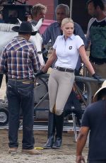 KATHERINE HEIGL on the Set of Unforgettable in Los Angeles 08/20/2015