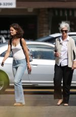 KATIE HOLMES on the Set of All We Had in New York 08/12/2015