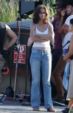 KATIE HOLMES on the Set of All We Had in New York 08/12/2015