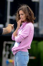 KATIE HOLMES on the Set of All We Had in New York 08/20/2015