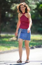 KATIE HOLMES on the Set of All We Had in New York 08/25/2015