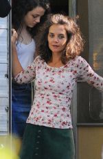 KATIE HOLMES on the Set of All We Had in New York 08/25/2015
