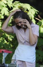 KATIE HOLMES on the Set of All We Had in New York 08/26/2015
