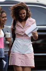 KATIE HOLMES on the Set of All We Had in New York 08/26/2015