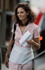 KATIE HOLMES on the Set of All We Had in New York 08/26/2015