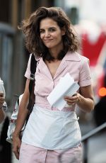 KATIE HOLMES on the Set of All We Had in New York 08/26/2015