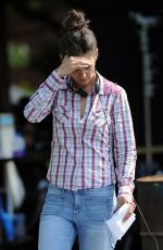 KATIE HOLMES on the Set of All We Had in New York 08/26/2015