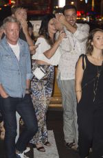 KATY PERRY Leaves Queen of the Night Dinner Theater in New York 08/29/2015