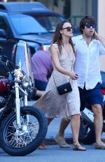 KEIRA KNIGHTLEY Out and About in New York 08/27/2015