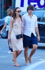 KEIRA KNIGHTLEY Out and About in New York 08/27/2015