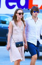 KEIRA KNIGHTLEY Out and About in New York 08/27/2015