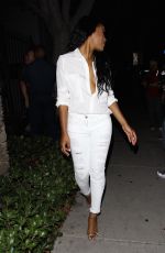 KEKE PALMER Leaves Chateau Marmont in West Hollywood 08/05/2015