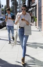 KENDALL JENNER and GIGI HADID Out and About in Beverly Hills 07/31/2015