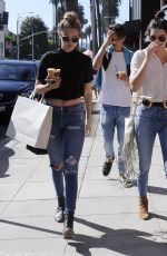 KENDALL JENNER and GIGI HADID Out and About in Beverly Hills 07/31/2015