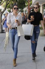 KENDALL JENNER and GIGI HADID Out and About in Beverly Hills 07/31/2015