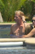 KENDALL JENNER and HAILEY BALDWIN in Bikinis on Vacation in Punta Mita 08/13/2015