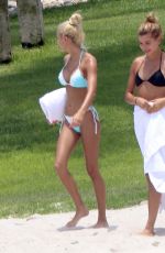 KENDALL JENNER and HAILEY BALDWIN in Bikinis on Vacation in Punta Mita 08/13/2015