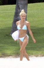 KENDALL JENNER and HAILEY BALDWIN in Bikinis on Vacation in Punta Mita 08/13/2015